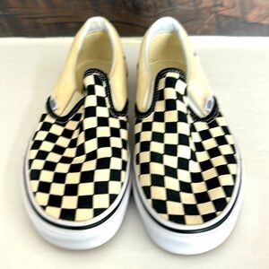 Vans Classic Slip-On Checkerboard Shoe